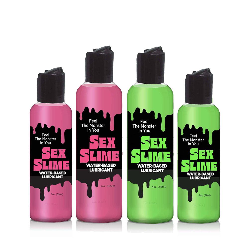 Sex Slime Green Water Based Lubricant - 120 ml Bottle