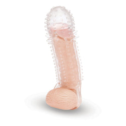 Size Up 1.5 Inch See-Thru Stretch Penis Extender Clear 3.8 cm