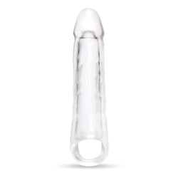 Size Up 3 Inch See-Thru Penis Extender with Ball Loop Clear 7.6 cm