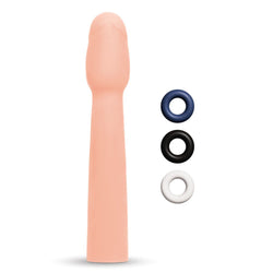 Size Up Realistic 2 Inch Penis Extender Flesh 5 cm