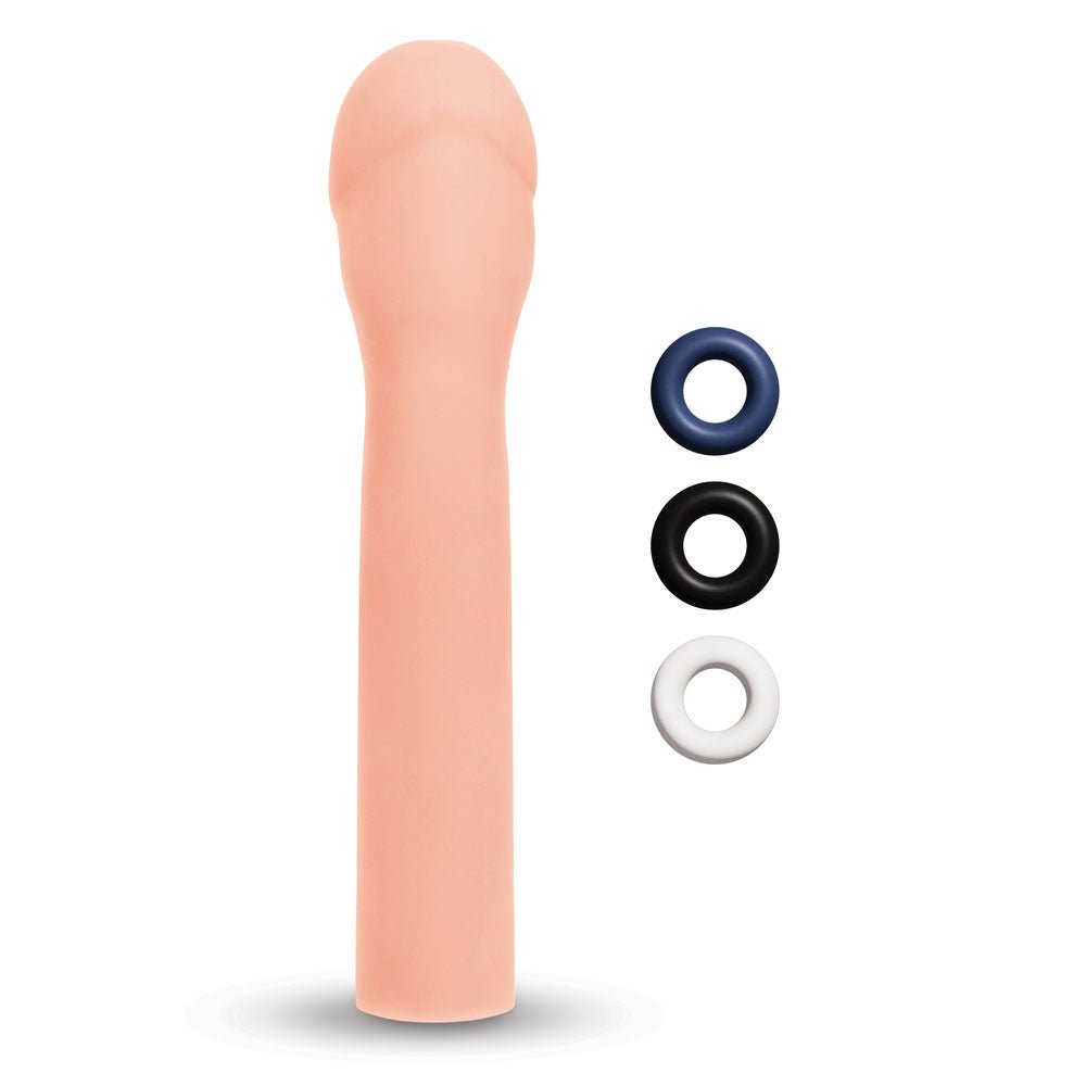 Size Up Realistic 3'' Penis Extender Flesh 7.6 cm