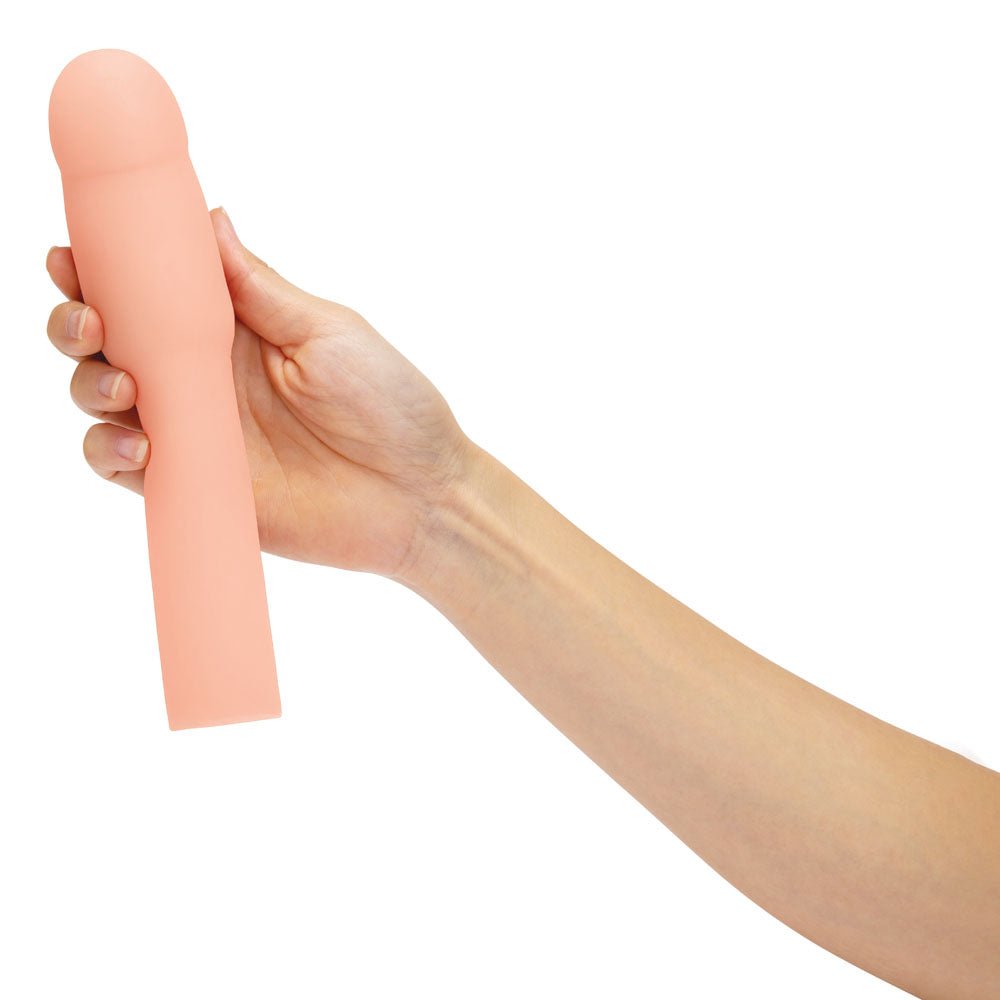 Size Up Realistic 4 Inch Penis Extender Flesh 10.1 cm