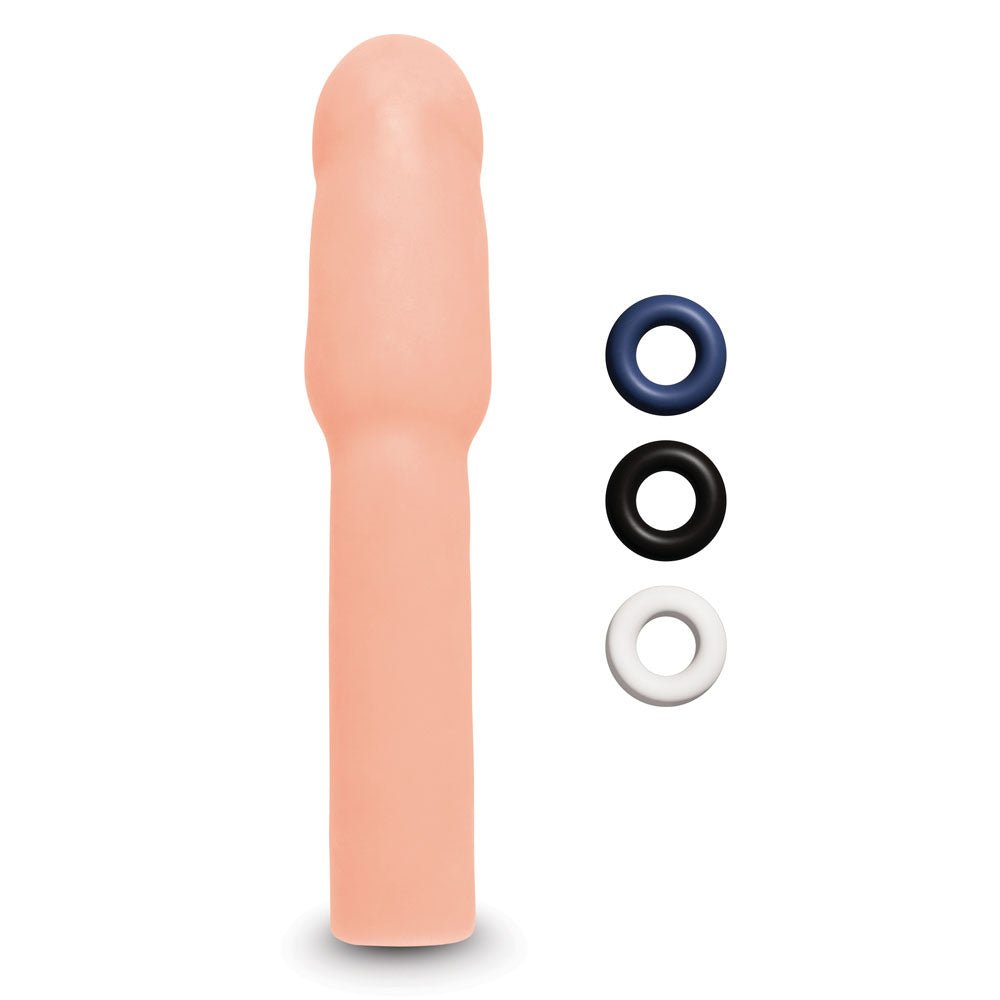 Size Up Realistic 4 Inch Penis Extender Flesh 10.1 cm