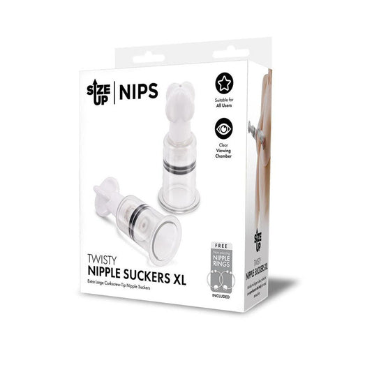 Size Up Twisty Nipple Suckers - XL