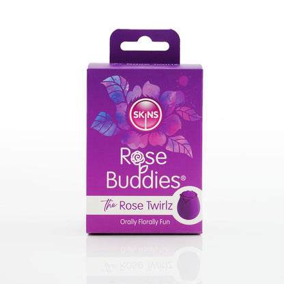 Skins Rose Buddies - The Rose Twirlz Purple Twirling Rose Stimulator