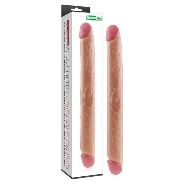 Slim Ultra Double Dildo - Flesh 43 cm (17'') Double Dong