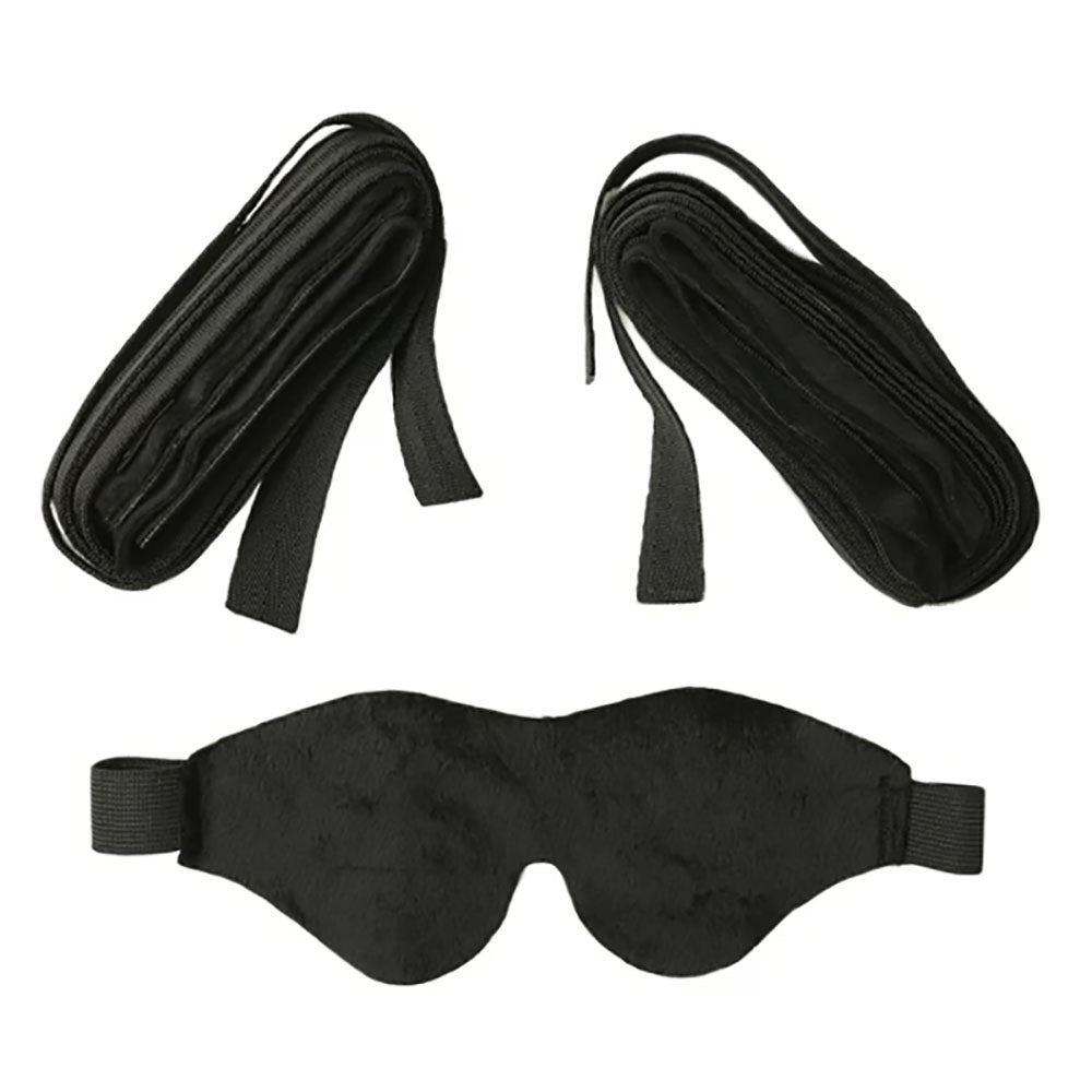 S&M Our First Bondage Kit Black