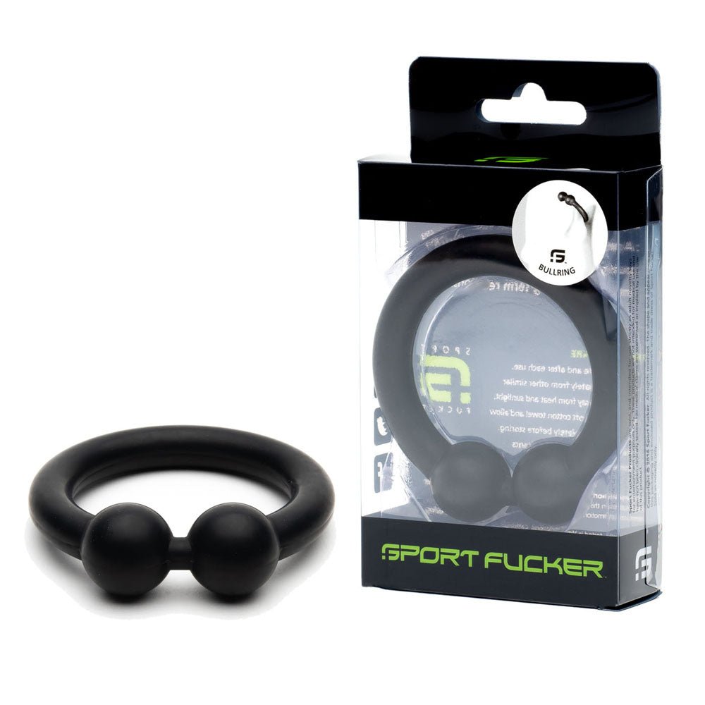 Sport Fucker Bullring Black Cock Ring