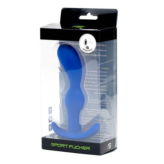 Sport Fucker CrossFit Plug - Blue Medium Anal Plug