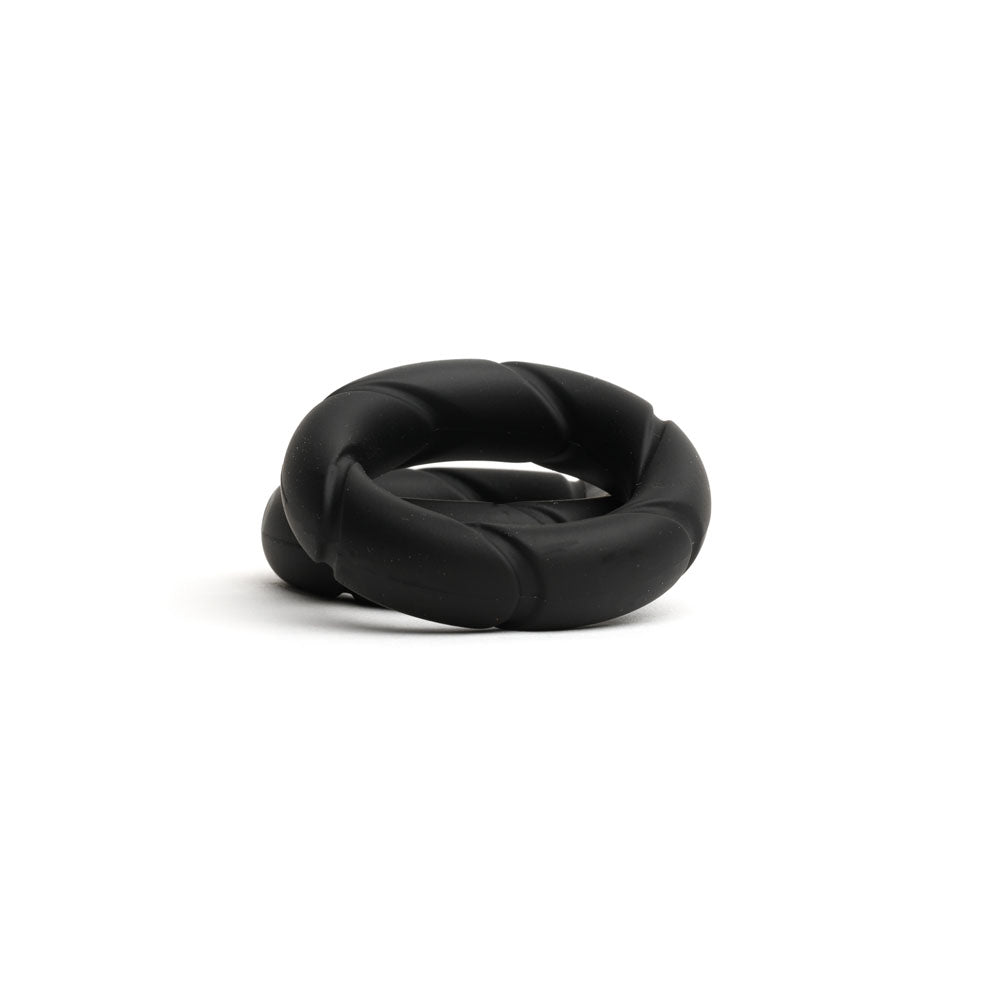 Sport Fucker Ready Rings Black Cock Rings - 2 Pack