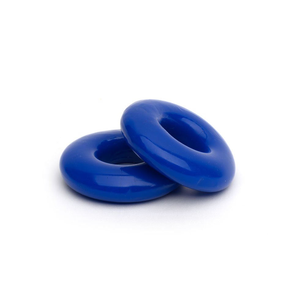 Sport Fucker Stacker Rings Blue Cock Rings - 2 Pack