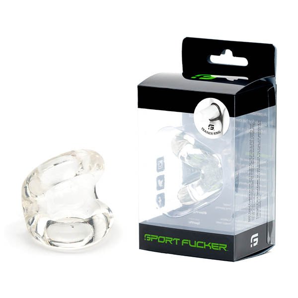 Sport Fucker Trainer Ring Clear Cock & Ball Ring