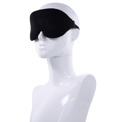 SPORTSHEETS Blackout Blindfold Black Eye Mask