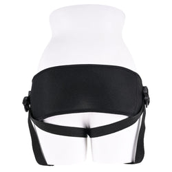 SPORTSHEETS Breathable Strap On Black Adjustable Strap-On Harness (No Probe)