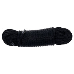 SPORTSHEETS Tied and Twisted Bondage Kit Black - 5 Piece Set