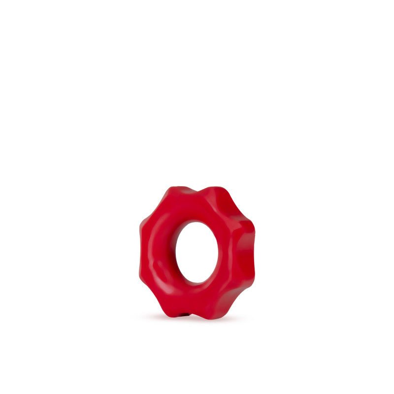 Stay Hard Nutz Red Cock Rings - Set of 2