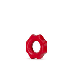 Stay Hard Nutz Red Cock Rings - Set of 2