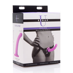 Strap-U Navigator Purple 16.5 cm Silicone G-Spot Strap-On