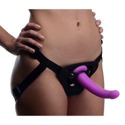 Strap-U Navigator Purple 16.5 cm Silicone G-Spot Strap-On