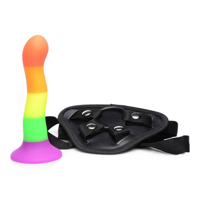 Strap - U Proud - Rainbow 18.3 cm Strap - On