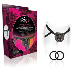 SX - For You Black Adjustable Strap On Harness (No Probe Included)