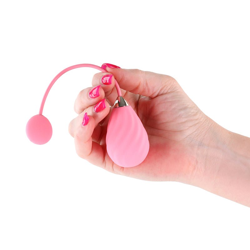 Techno - Kandi Pink USB Rechargeable Vibrating Egg with App Control