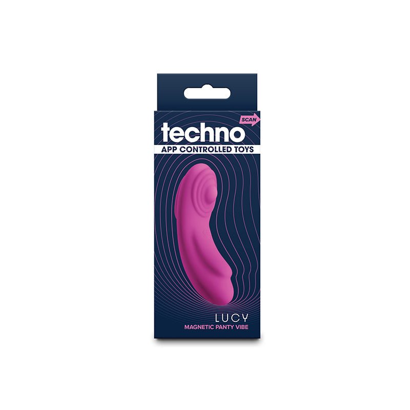 Techno - Lucy Magenta USB Rechargeable Panty Vibrator with App Control