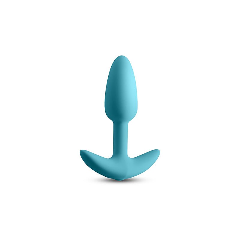 Techno - Trance Blue 10.9 cm USB Rechargeable Butt Plug with App Control