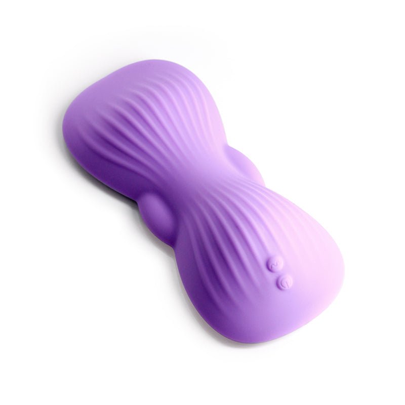 Techno - Trap Purple USB Rechargeable Vibrating Grind Pad with App Control