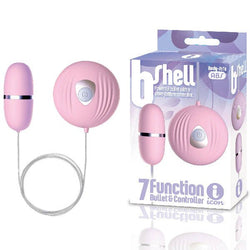 The 9's b - Shell - Pink Bullet with Remote Control