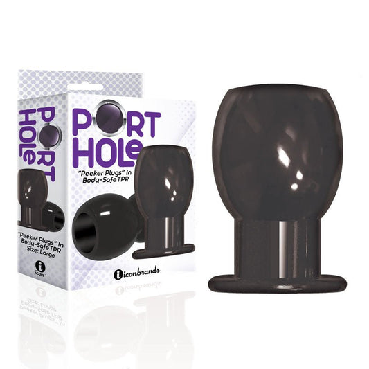 The 9's Port Hole, Hollow Butt Plug - Hollow Butt Plug