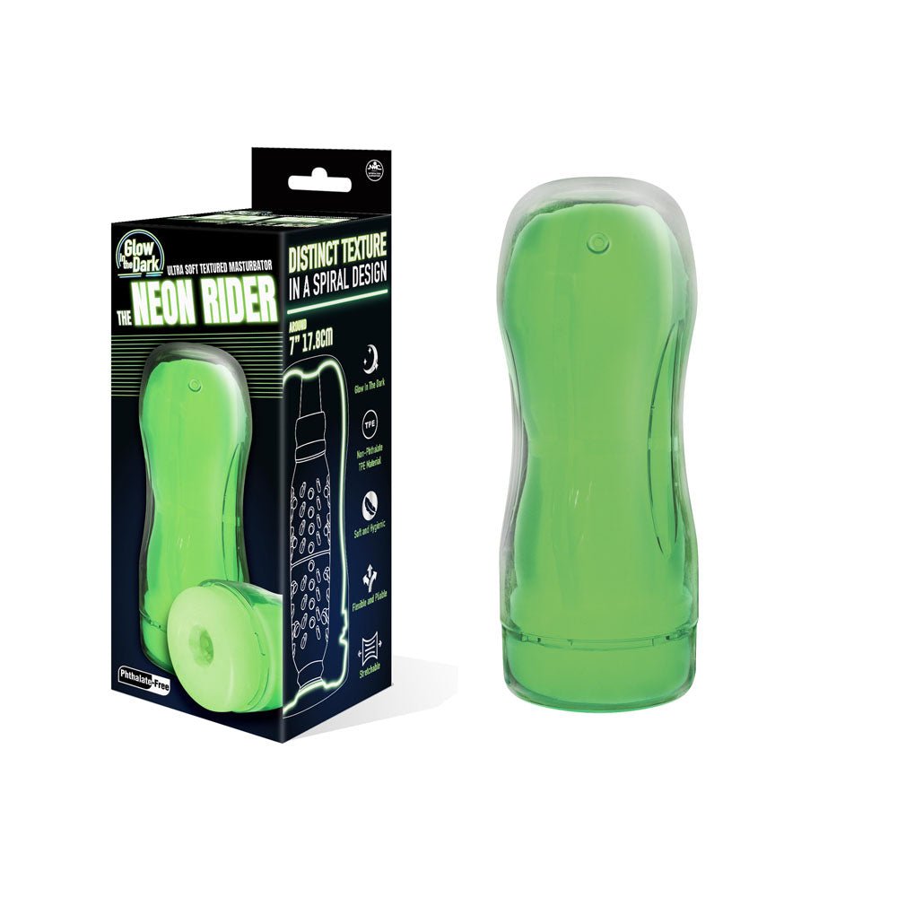 The Neon Rider Glow in Dark 17.8 cm Stroker