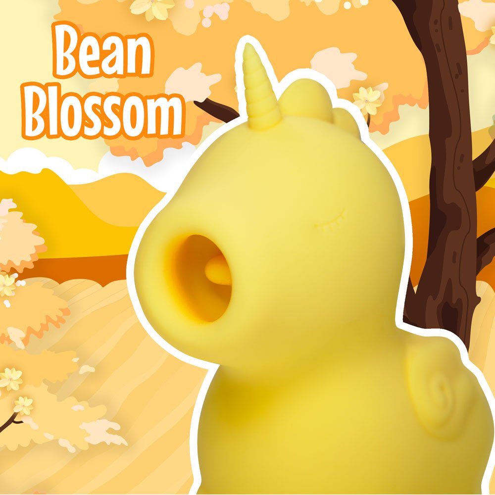 Unihorn - Bean Blossom Yellow USB Rechargeable Flicking Stimulator