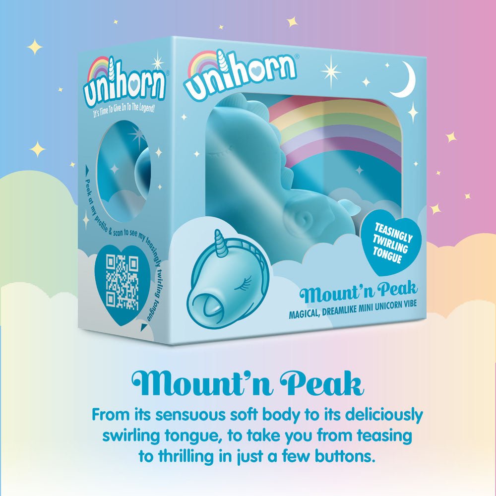 Unihorn - Mount'n Peak Lilac USB Rechargeable Flicking Stimulator