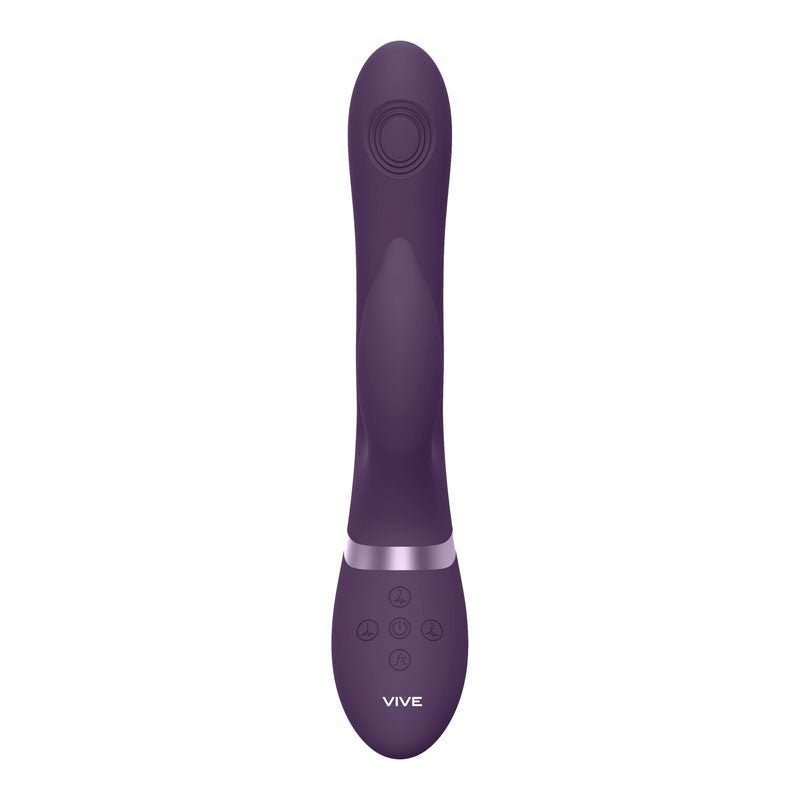 VIVE Aimi - Purple 22.3 cm USB Rechargeable Rabbit Vibrator