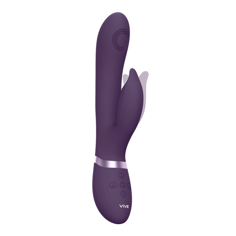 VIVE Aimi - Purple 22.3 cm USB Rechargeable Rabbit Vibrator