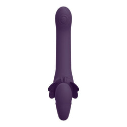 Vive SATU - Purple 23 cm USB Rechargeable Strapless Strap-On