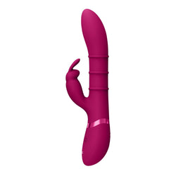 VIVE Sora Pink 24.2 cm USB Rechargeable Rabbit Vibrator