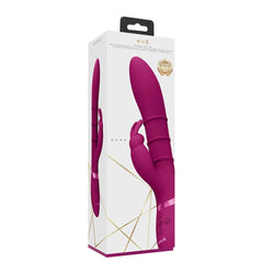 VIVE Sora Pink 24.2 cm USB Rechargeable Rabbit Vibrator