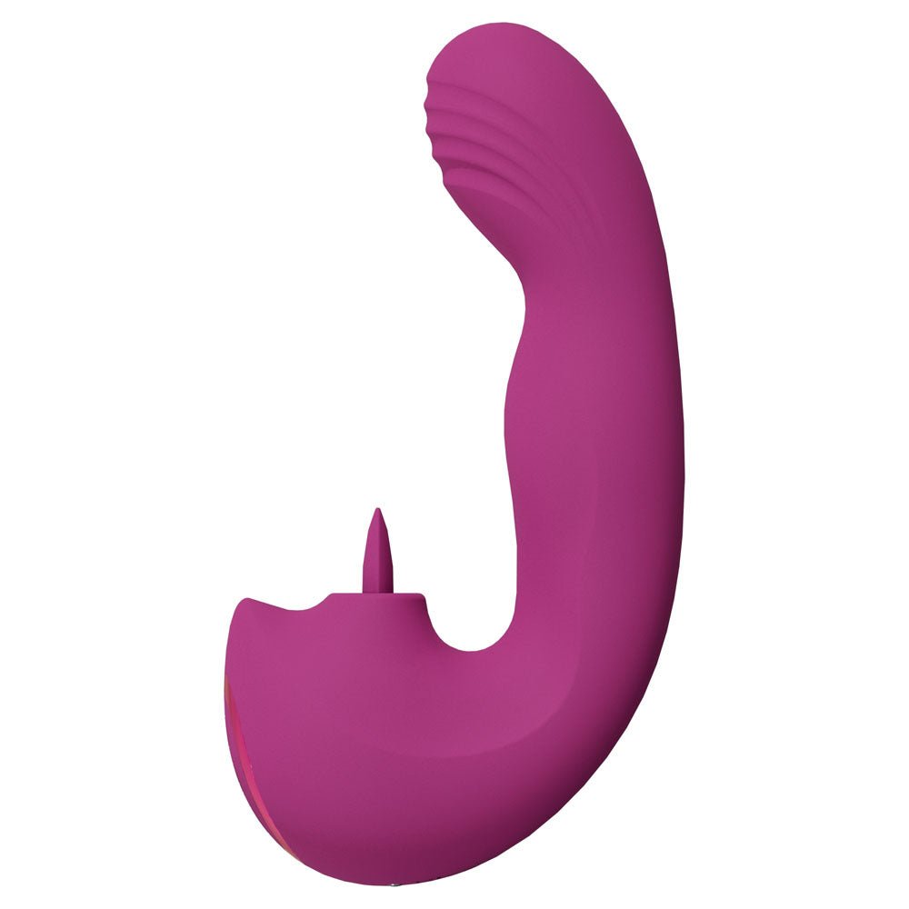 VIVE Yumi - Pink USB Rechargeable Triple Motor Vibrator