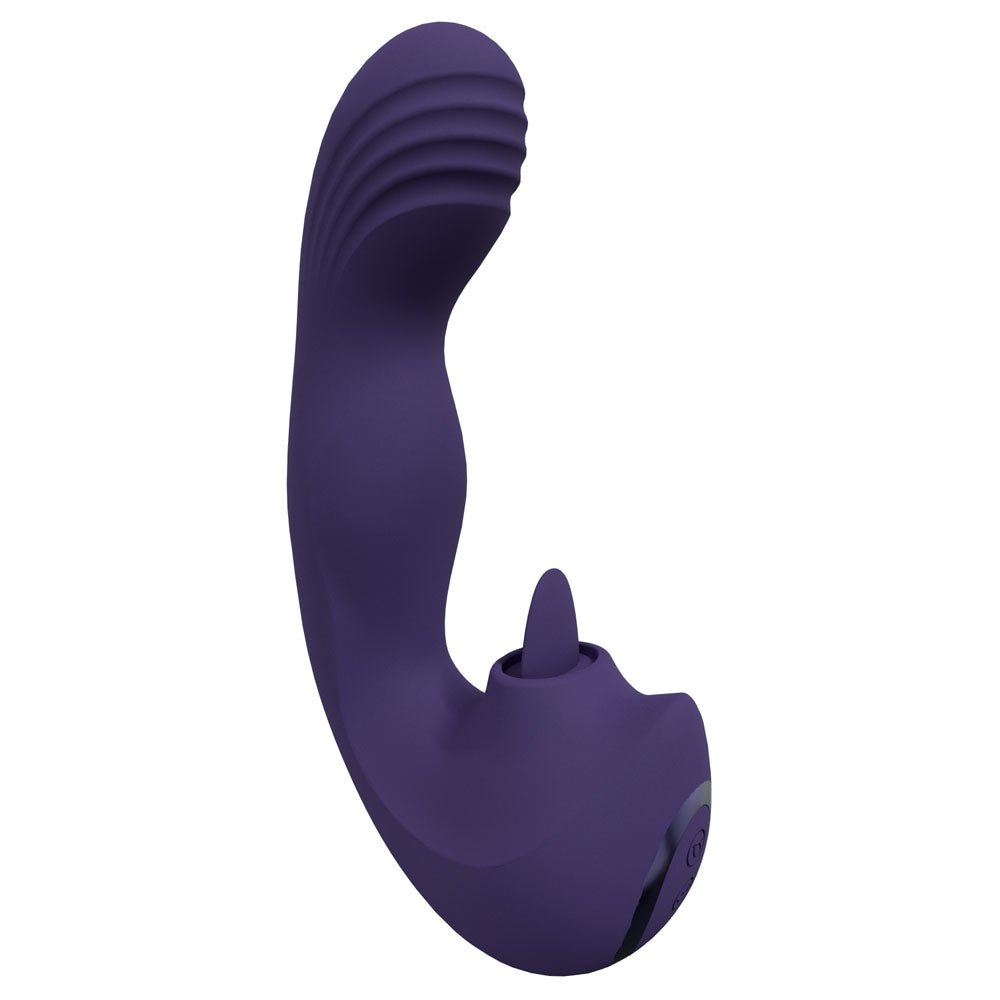 VIVE Yumi - Purple USB Rechargeable Triple Motor Vibrator