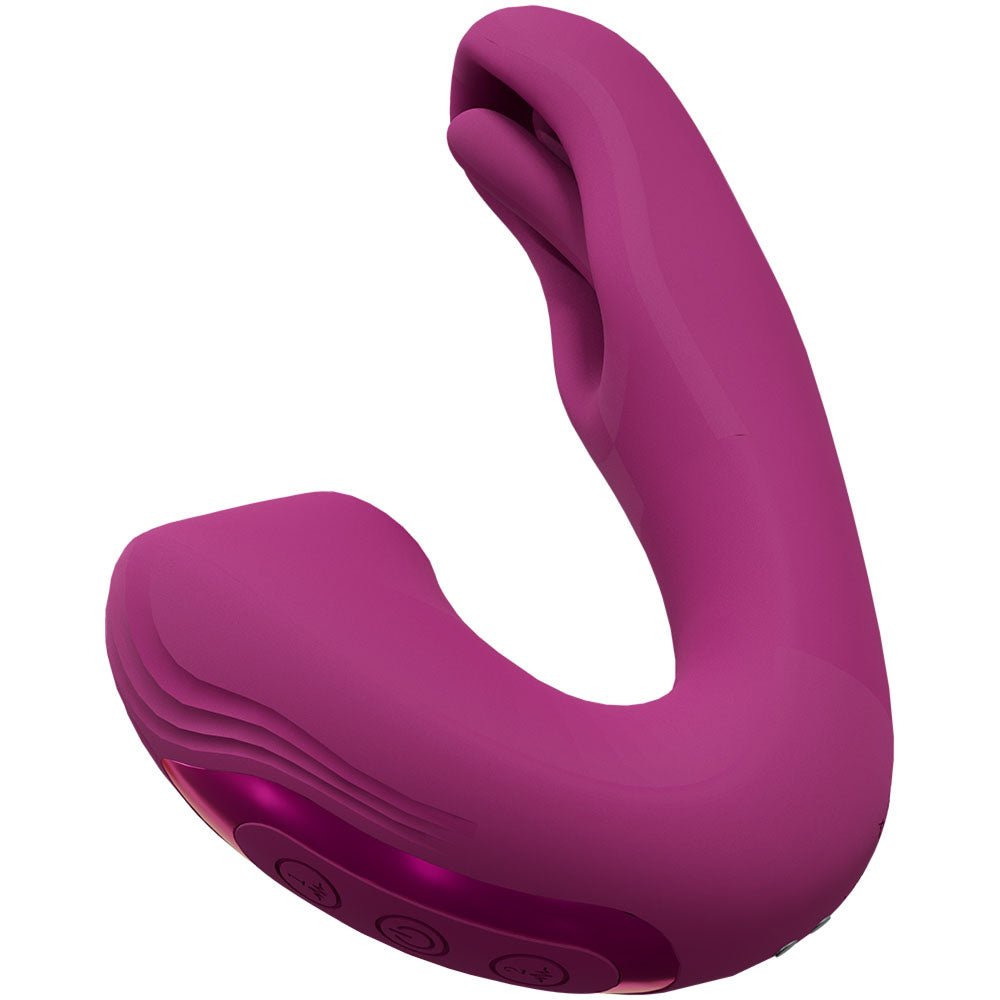 VIVE Yuna - Pink Flapping Vibrator with Air Pulsation