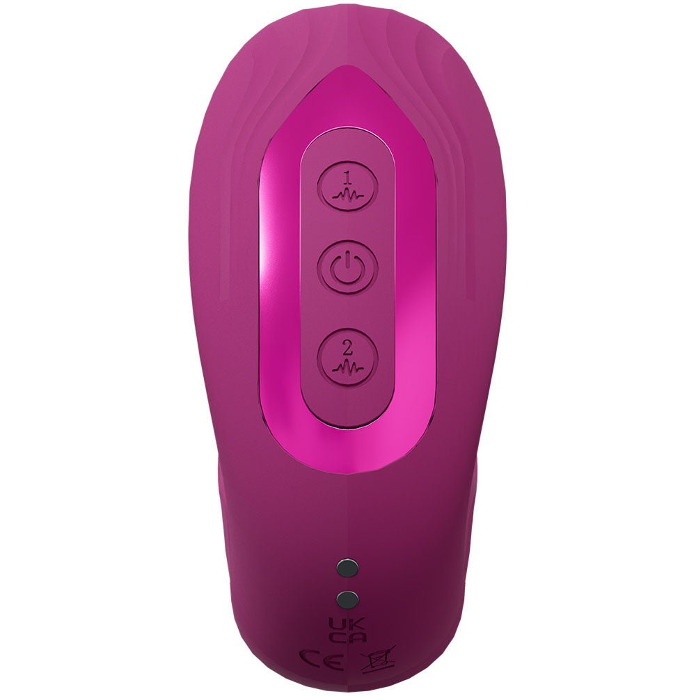 VIVE Yuna - Pink Flapping Vibrator with Air Pulsation