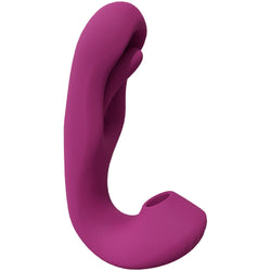 VIVE Yuna - Pink Flapping Vibrator with Air Pulsation