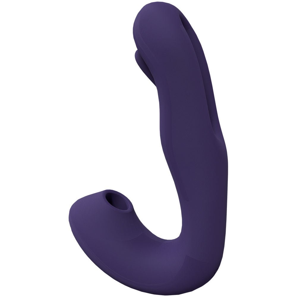 VIVE Yuna - Purple Flapping Vibrator with Air Pulsation