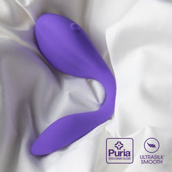 Wellness Duo - Purple USB Rechargeable Couples Vibrator