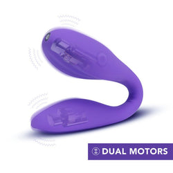 Wellness Duo - Purple USB Rechargeable Couples Vibrator