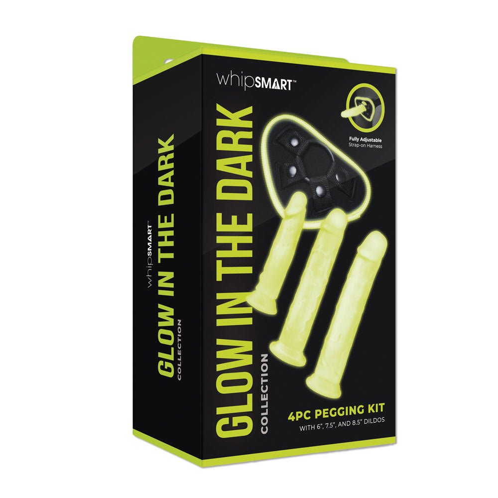 WhipSmart Glow In The Dark 4pc Pegging Kit