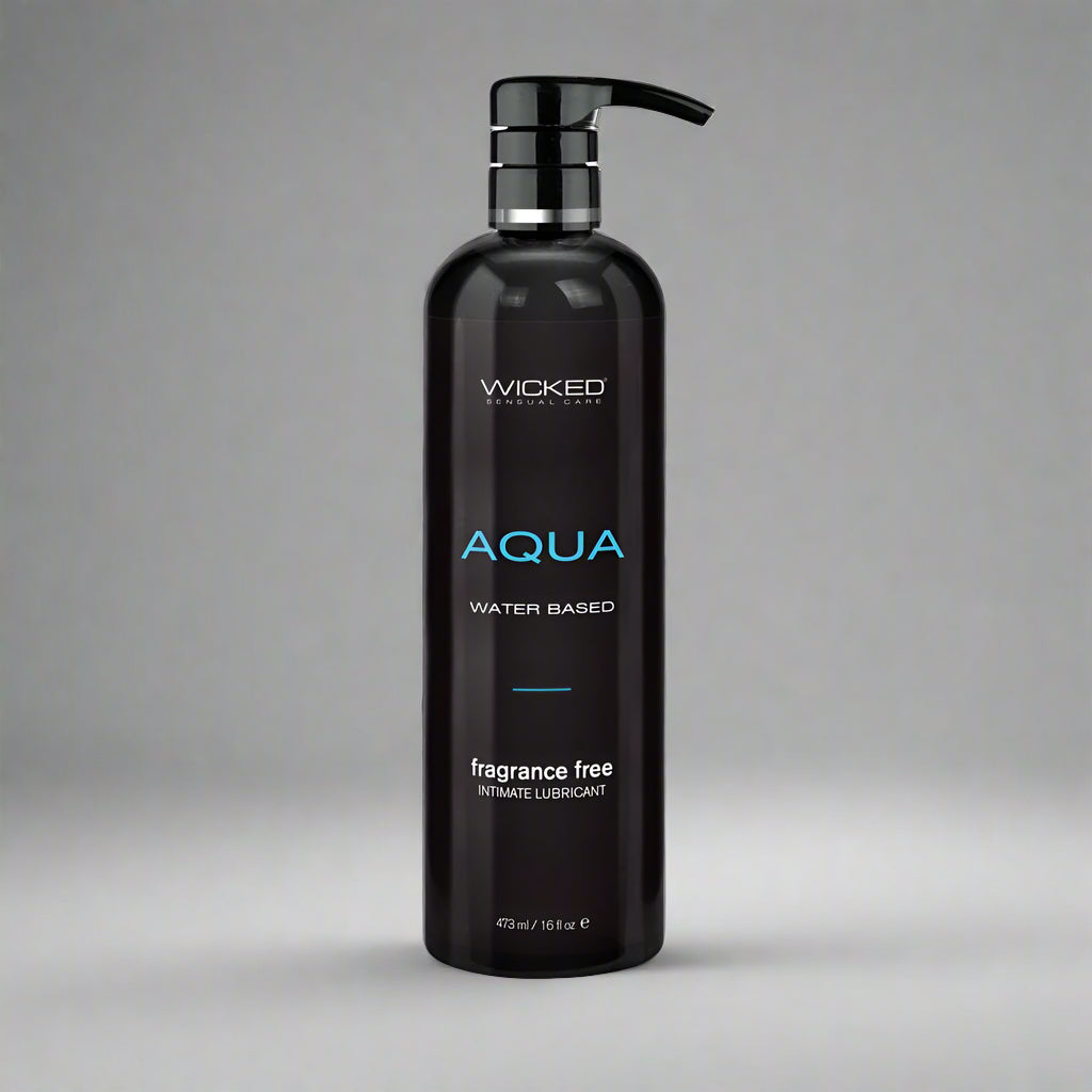 Wicked Aqua Water Based Lubricant - 476 ml (16 oz) Bottle