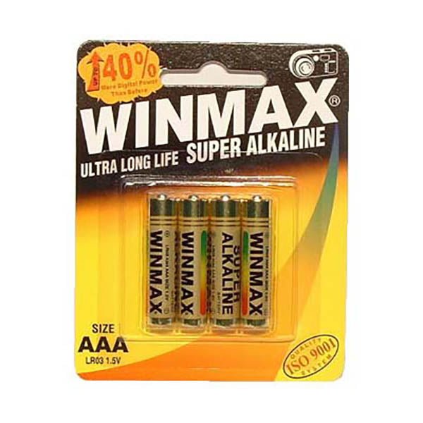 Winmax Aaa Super Alkaline Batteries AAA 4 Pack